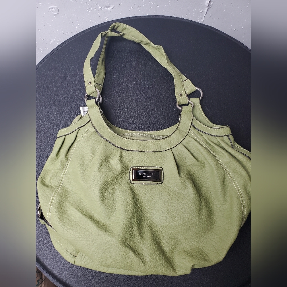 Rosetti Green Shoulder Purse
